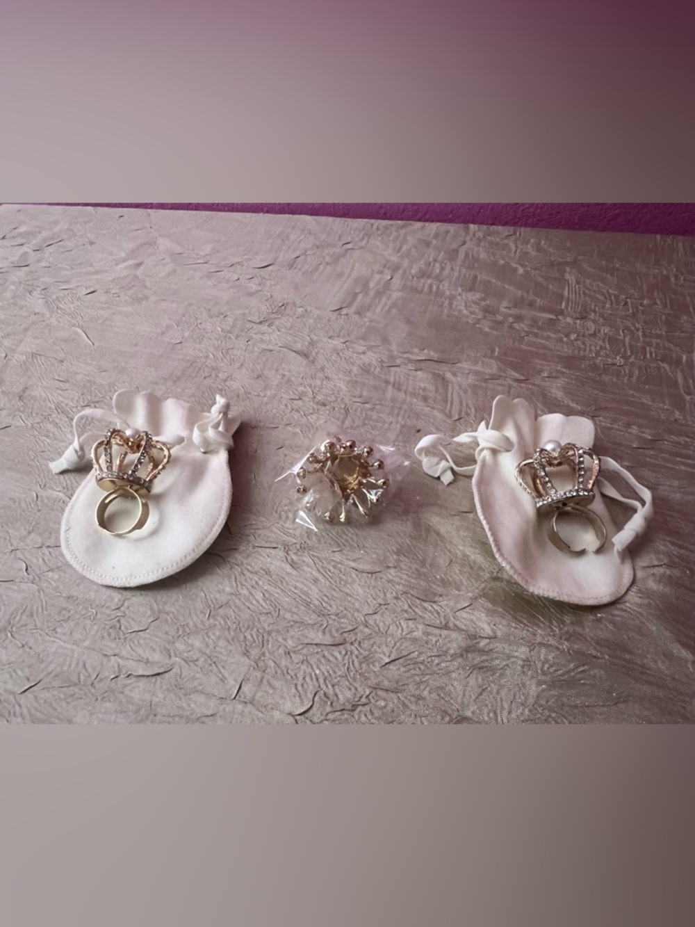 Elegant Pearl Accent Silver Statement Ring